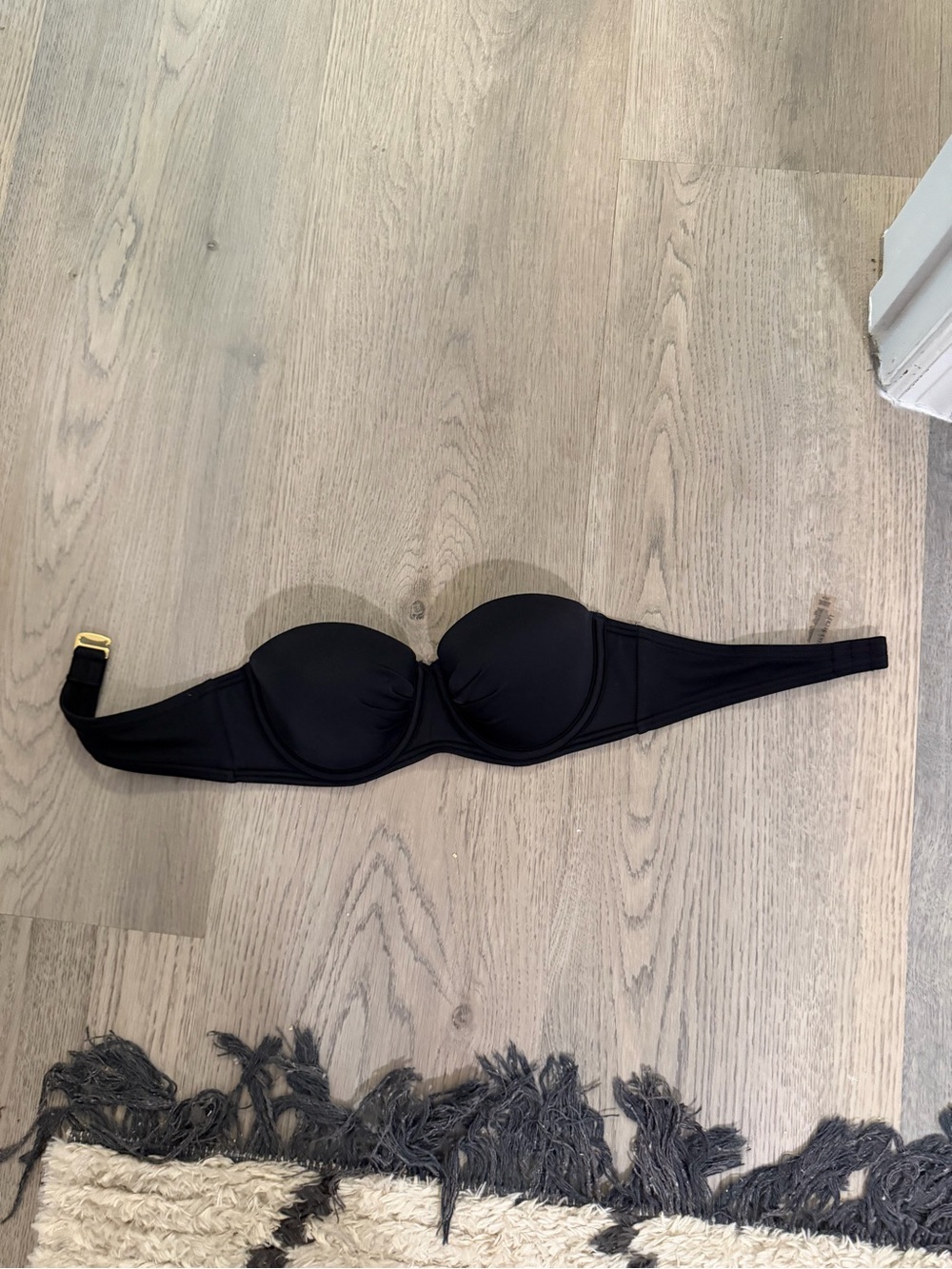 Victoria’s Secret push up strapless swim top
